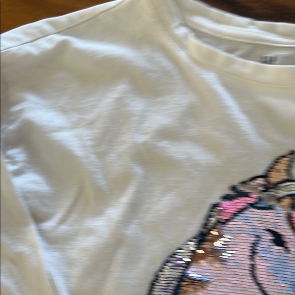 GAP White Long Sleeve Tee Essential Comfort - Picture 6 of 7